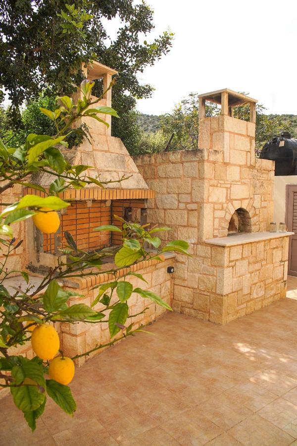 Legno Bianco Villa Stalís Ngoại thất bức ảnh