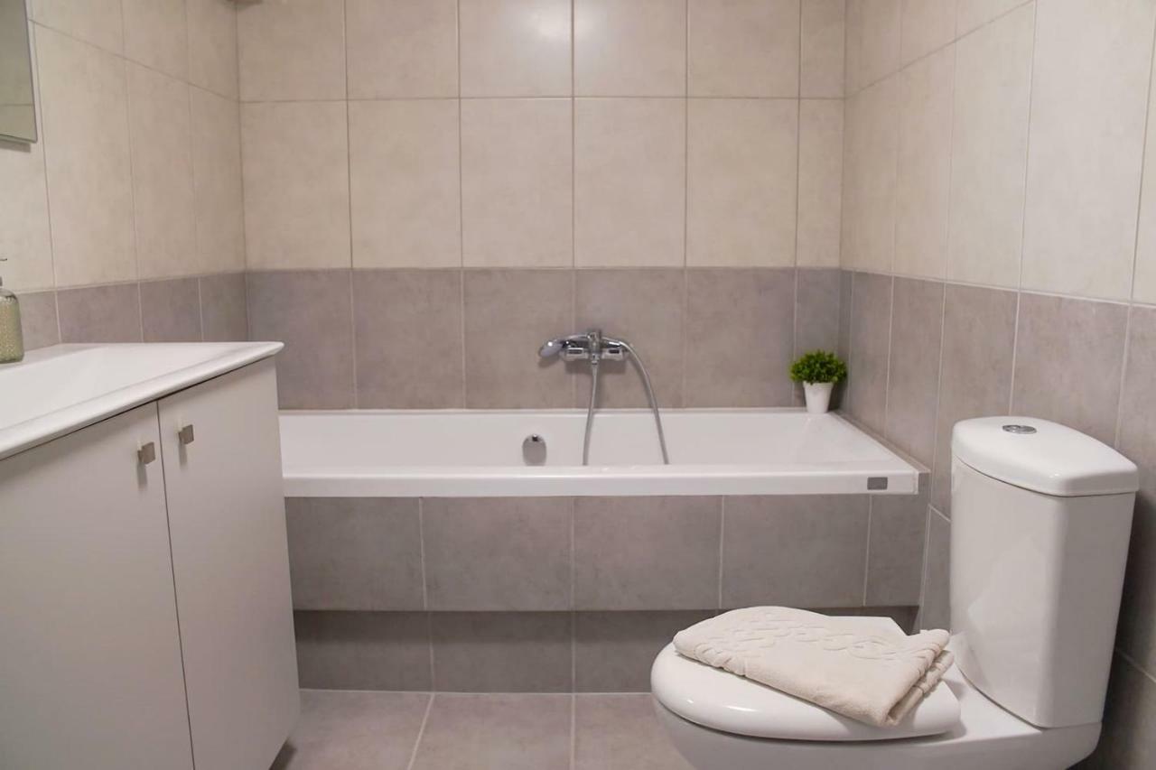Legno Bianco Villa Stalís Ngoại thất bức ảnh